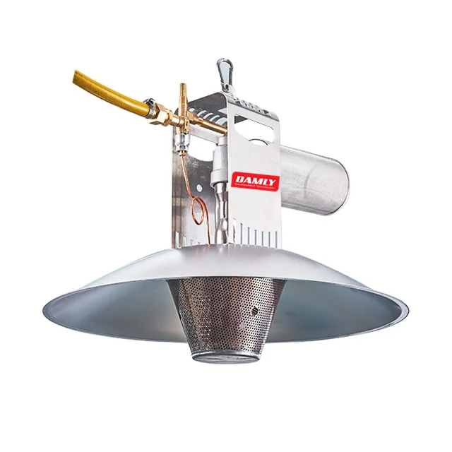 DAMLY SUNFLOWER Automatic Electric Gas Fired Heater for Poultry Farm Chicken House