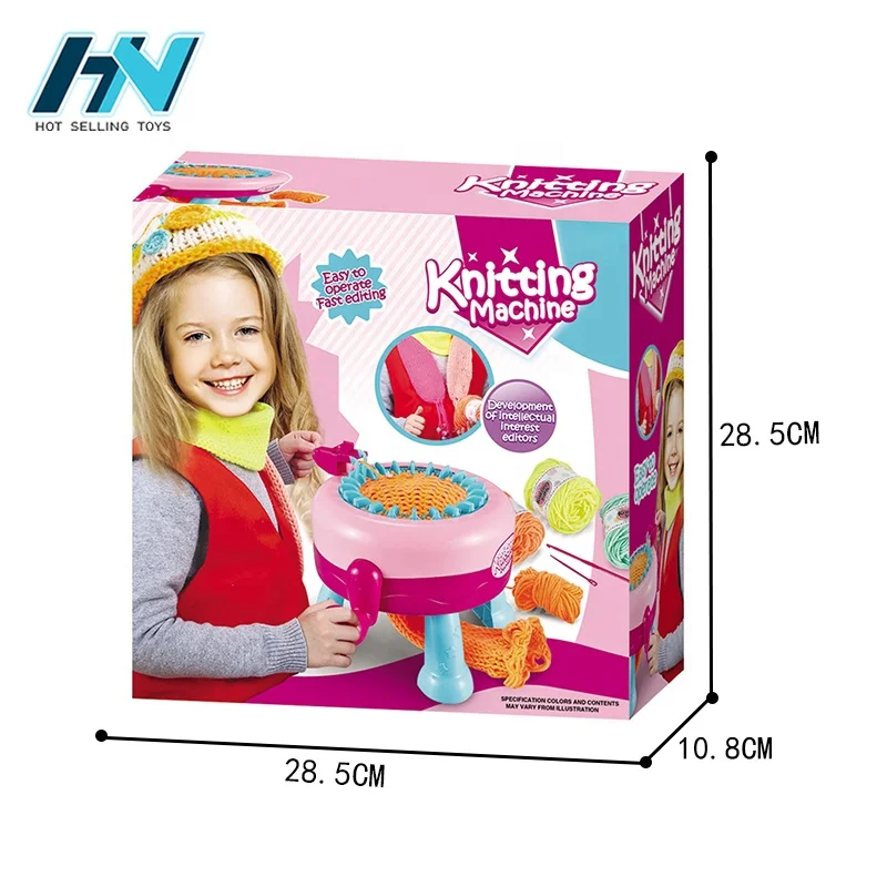 Creative Gifts Girls DIY craft kit weaving loom loops weaving loom Toys knitting kits for children