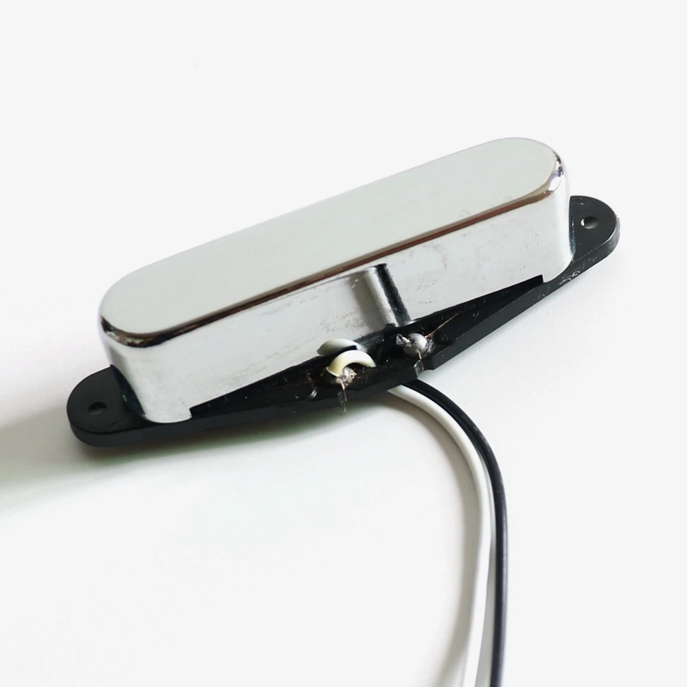 Donlis DTN50 Alnico V Magnet TL Guitar Neck Pickup with Chrome Color Brass Cover For Parts Store Online Sales