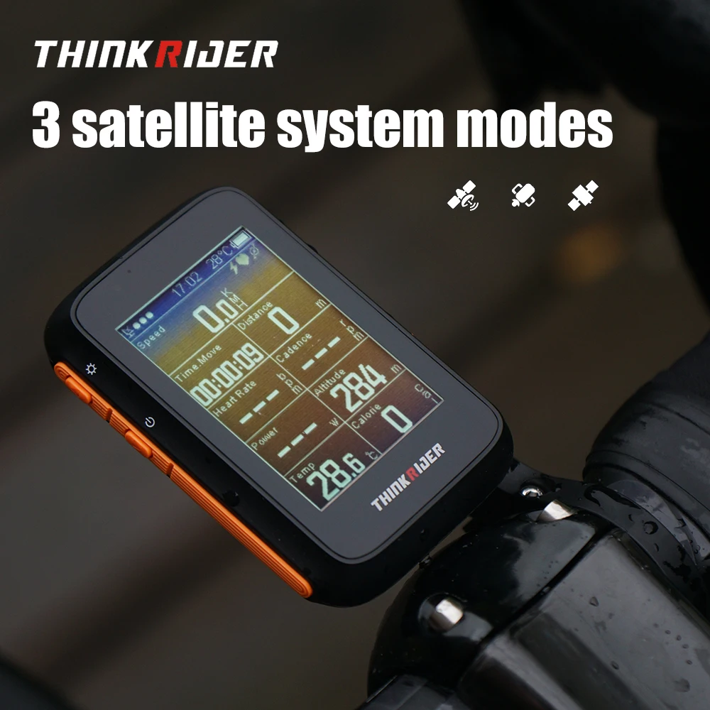 Умный велокомпьютер ThinkRider устройство для измерения мощности велосипеда с ЖК-дисплеем водонепроницаемость
