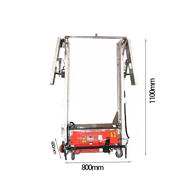 Portable automatic wall plaster machine building wall plaster machine rendering machine