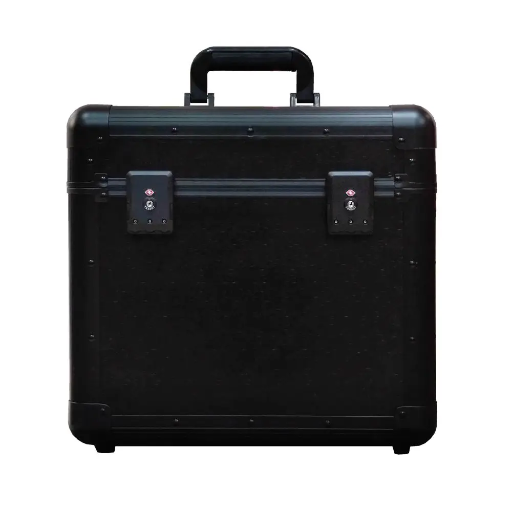 High Quality Vinyl Record LP Carrying and Storage Case Aluminum tool, Records case