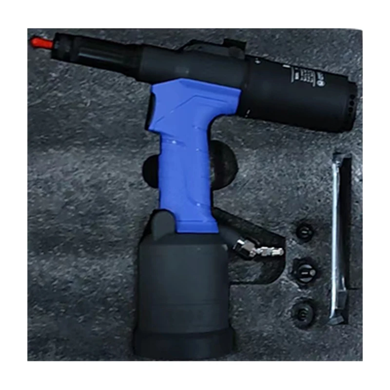 Lightweight 1.65kg Tool Stroke 8mm 273*254*88mm M3-M8 Pneumatic Riveting Nut Gun