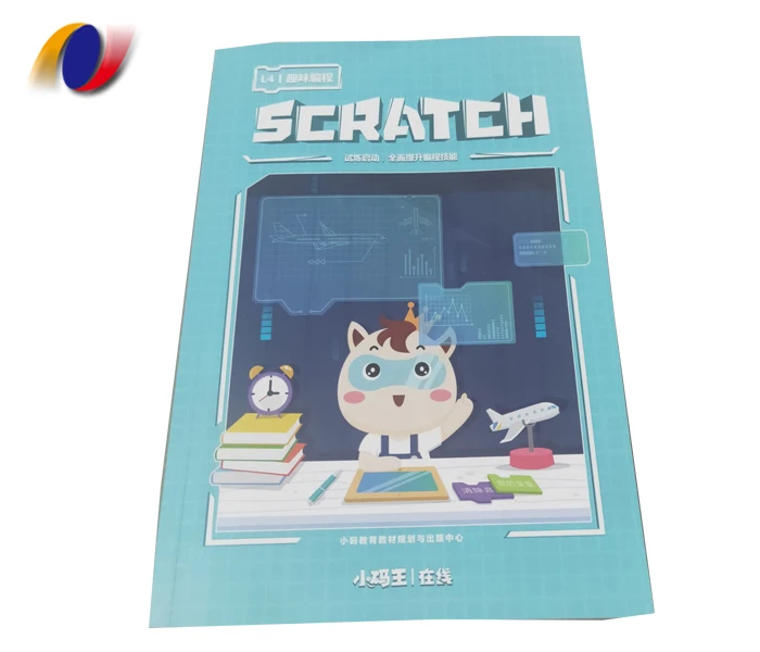 Customized booklet catalog colouring brochure printing