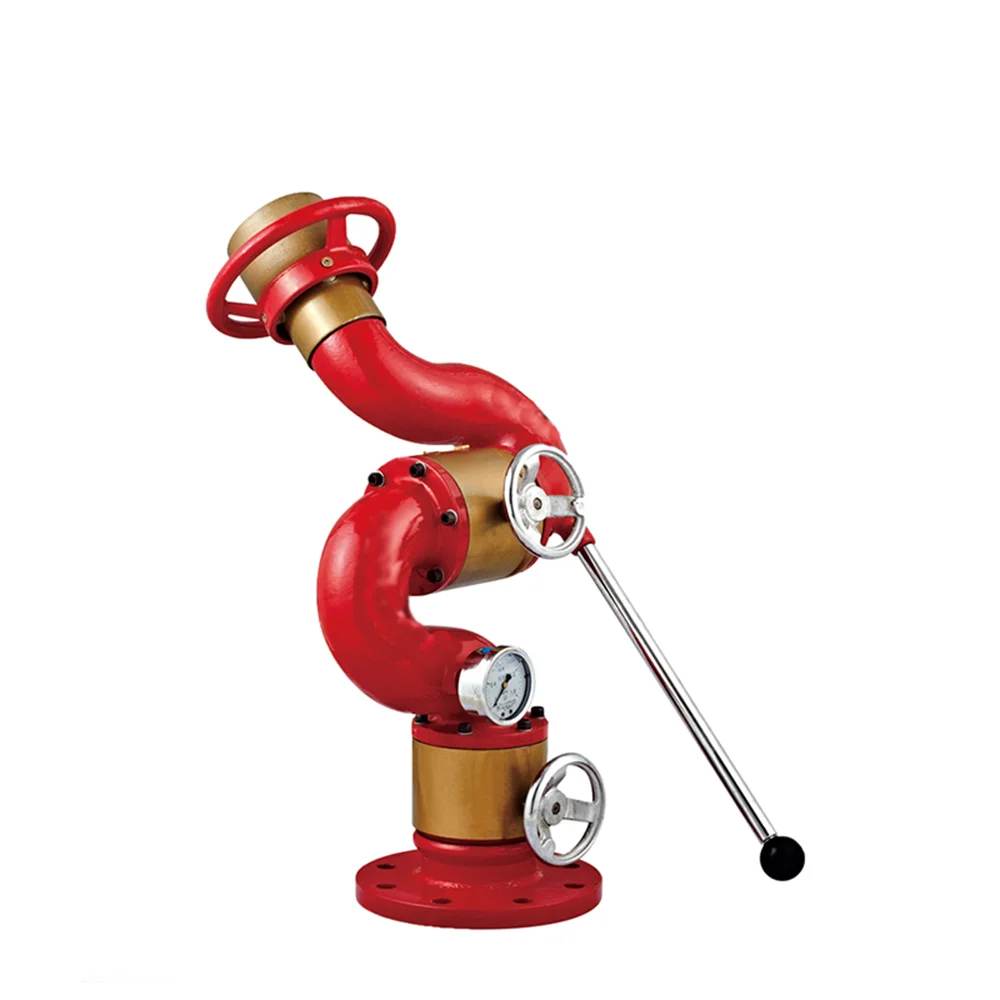 Outdoor Manual Fire Fighting Water Monitor easy operate portable Fire Fighting Water Foam Monitor