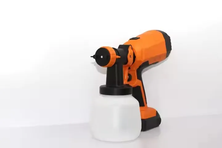 Factory Best Price 18V Lithium Battery Powered Rechargeable hvlp Cordless Spray Gun 1000ml Airless Paint Sprayer For Sale