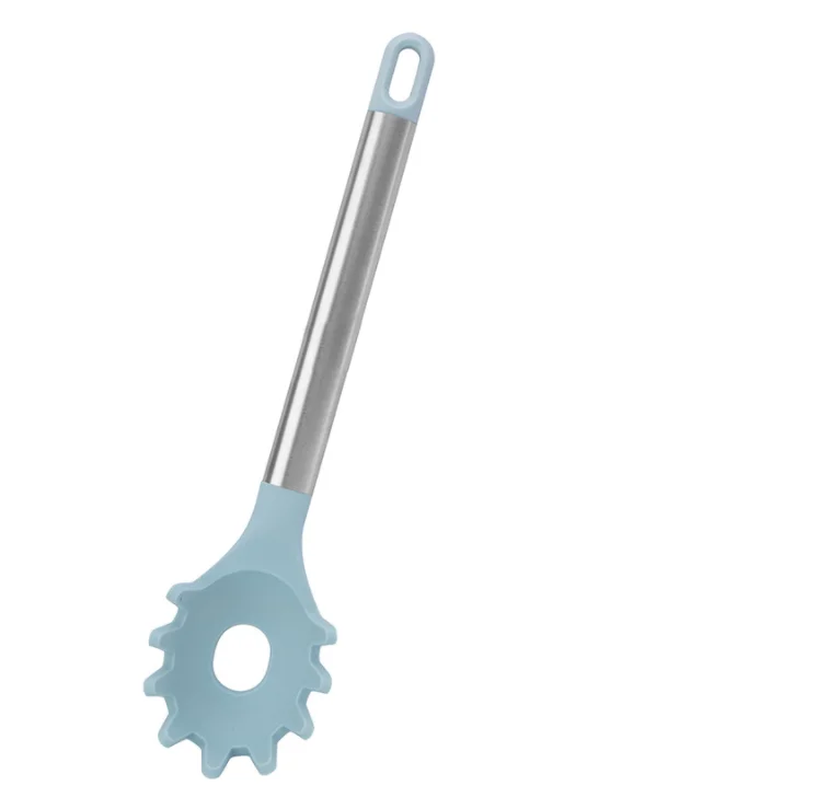 OEM Custom Food Grade Silicone Nylon Kitchen Cooking Utensils Set  Stainless steel handle  for Serving and Cooking Tools