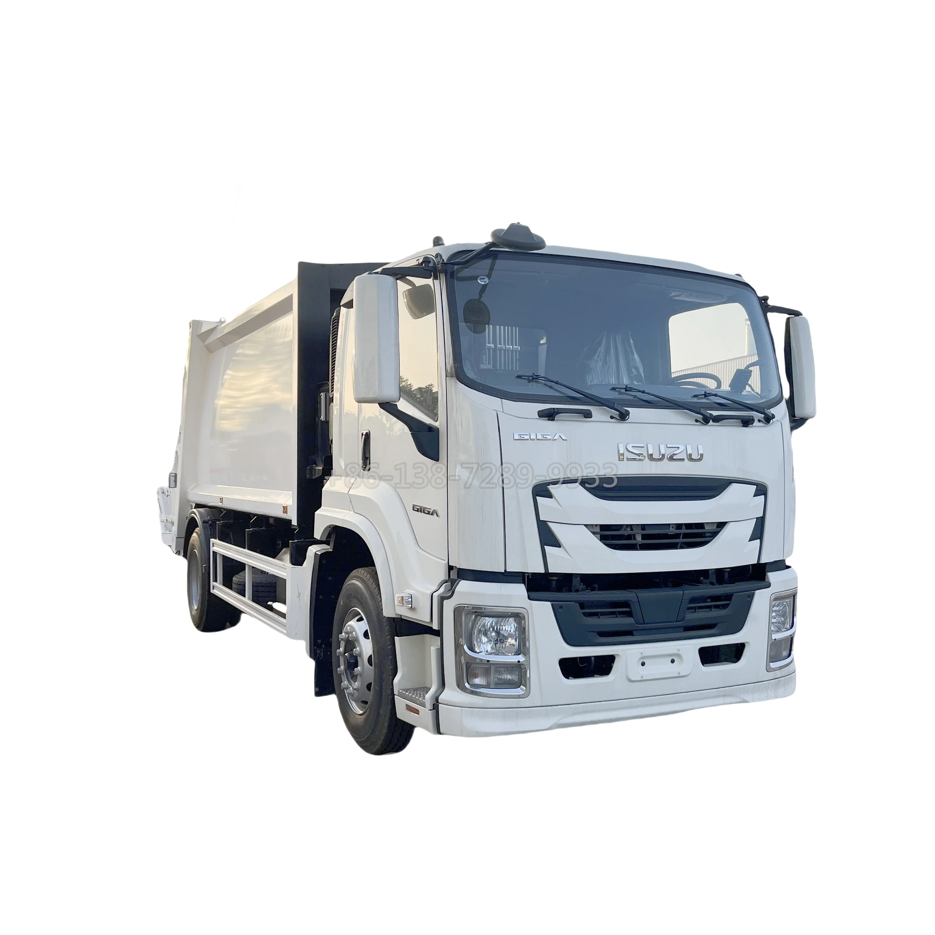 ISUZU 12 cubic Compactor Garbage Truck 4x2 14 cbm Garbage Compactor Truck SKD 16 ton garbage compressed Sanitation truck