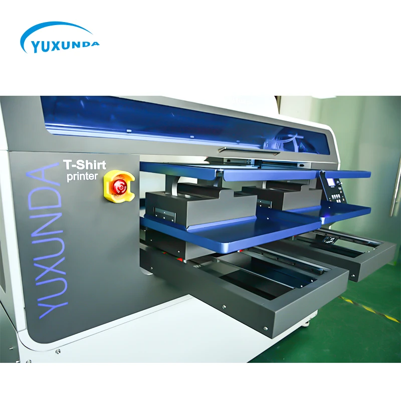 Цифровой dtg принтер Yuxunda для печатной машины футболок печатающие головки Epson