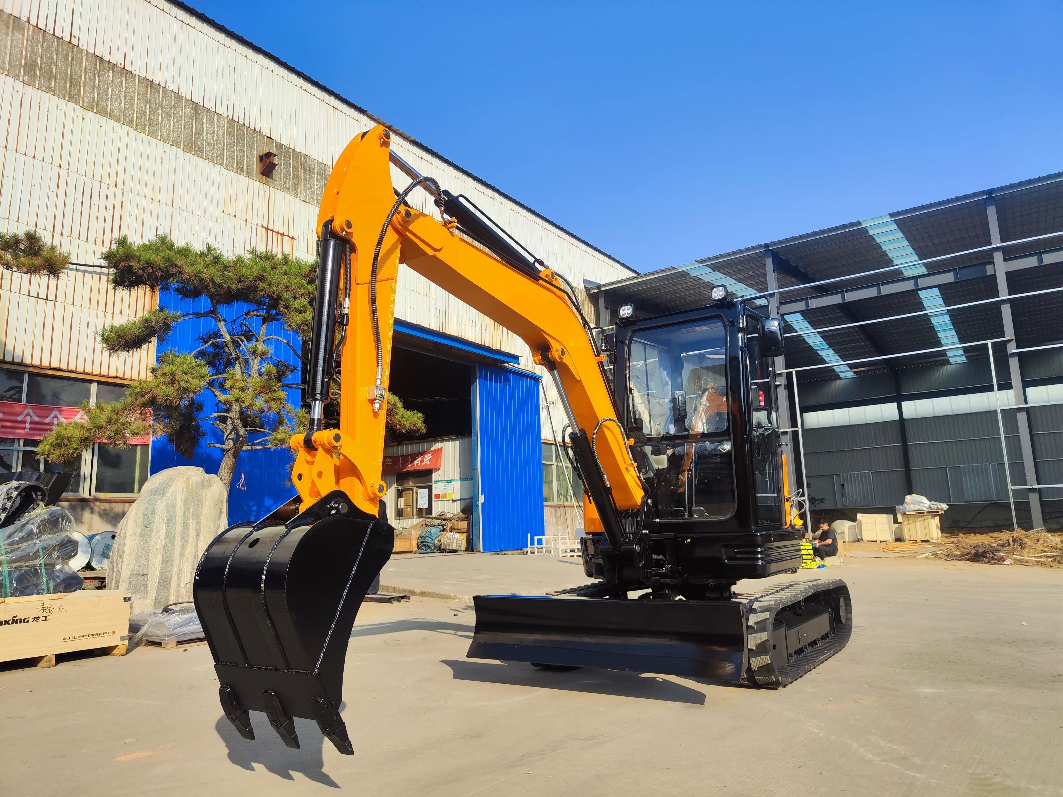 Free Shipping 3 ton 2.5 ton mini excavator Price Micro Mini Digge Small Hydraulic Crawler Mini Excavator 2 ton For Sale