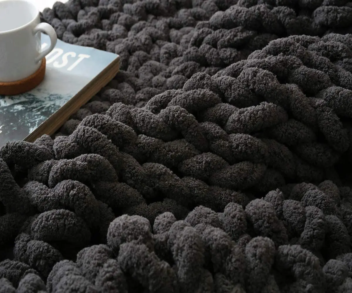 
i@home newborn blanket soft winter sofa luxury think throw chair polyester blanket 