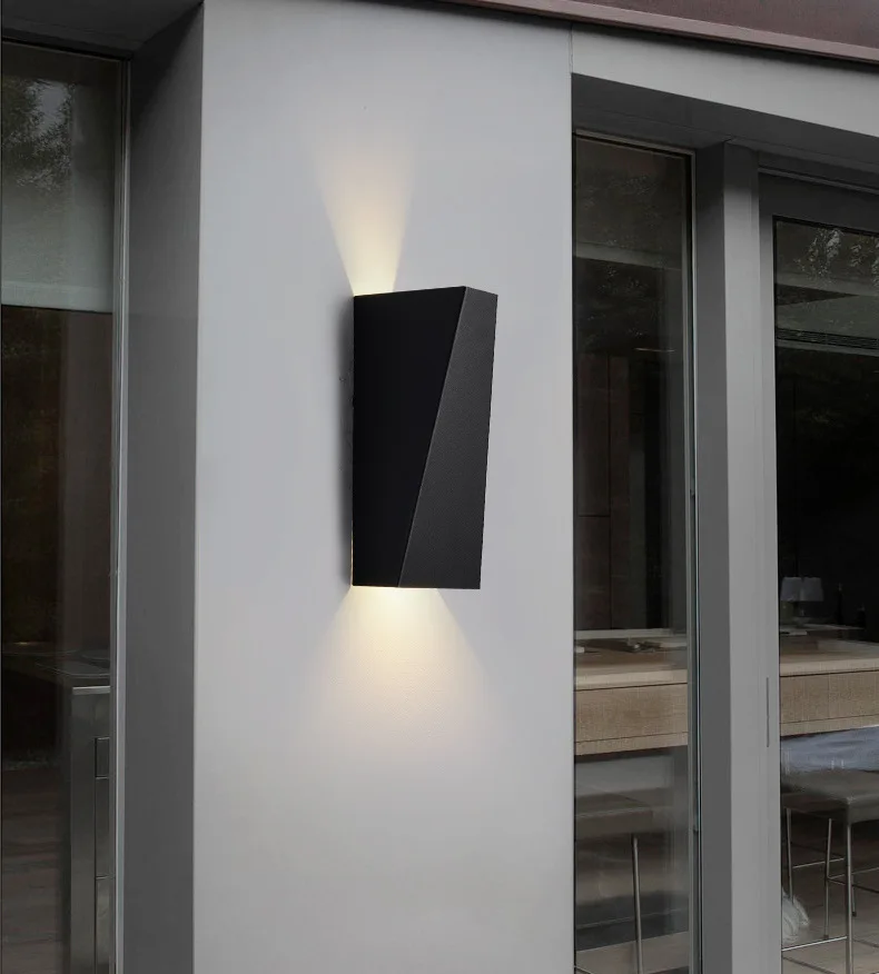 led wall lamp courtyard balcony garden outdoor stair lamp wall lamp