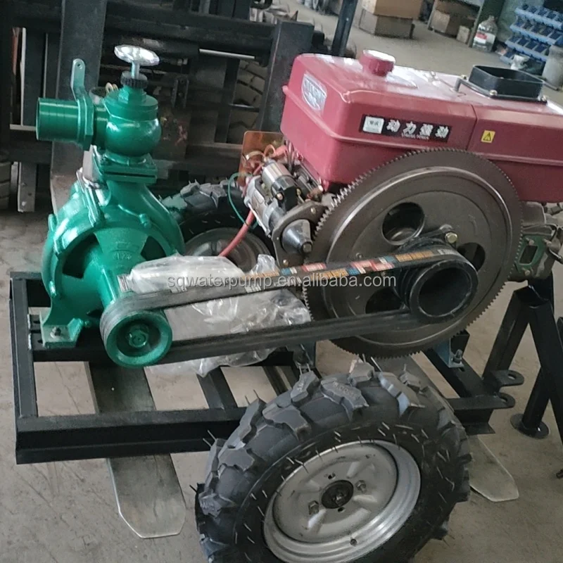 High Pressure Agriculture irrigation for farm Centrifugal Diesel Water Pump
