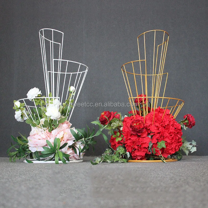 2019 fashion design wedding decor flower stand for wedding stage evnt decoration