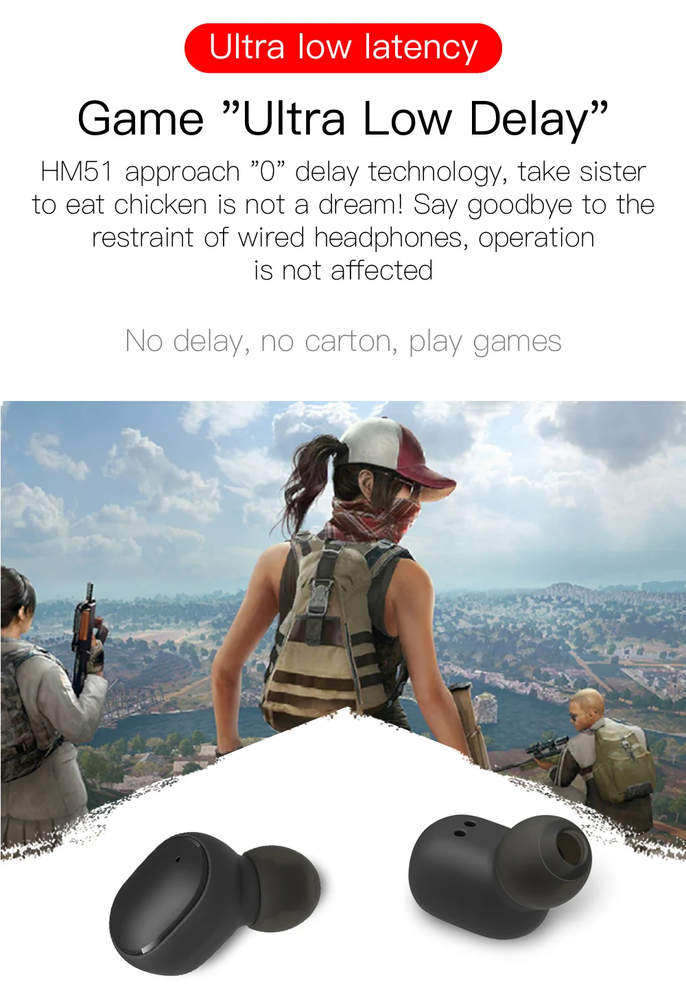 A6s TWS 5.0 BT Earphone Sport Gaming Headset with Mic Wireless headphone Handsfree Stereo Earbuds For Xiaomi All Phones