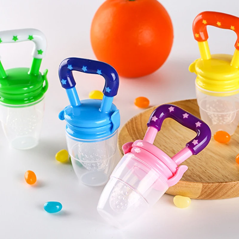 Wholesale Baby Fruit and Vegetable Feeding Pacifier Baby Silicone Fruit Pacifier Baby food Feeder