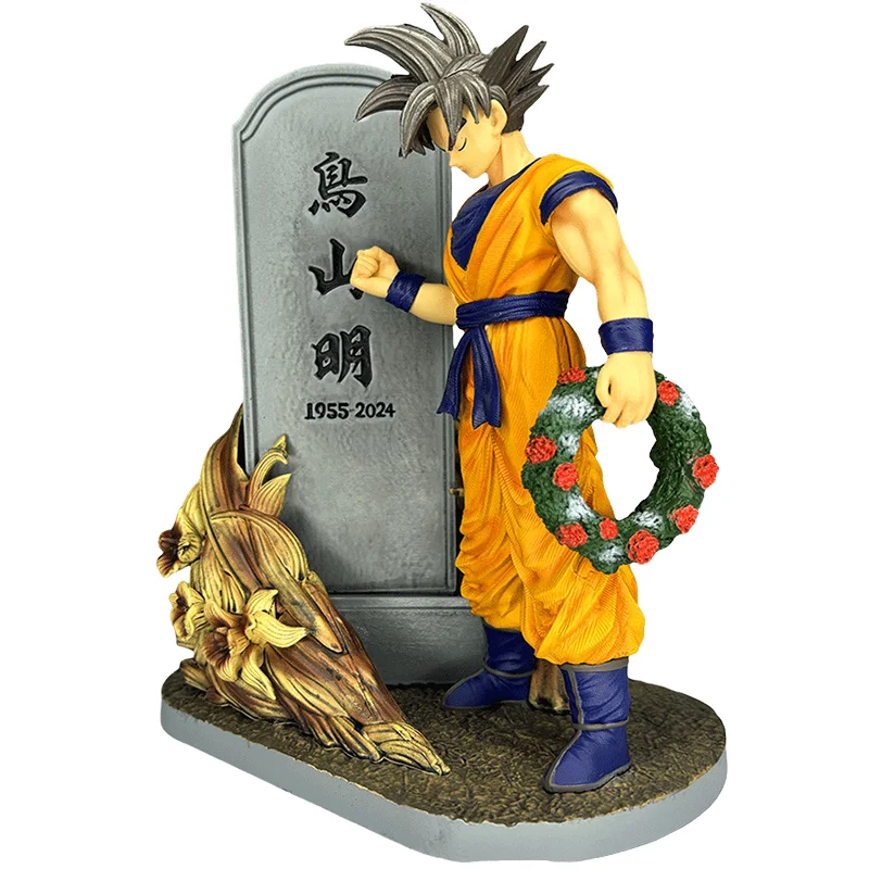 Japan Anime Dragonballs Action Figures Son Goku GK PVC Statue in Memory of Toriyama Akira DBZ PVC Toys for Collection Fan Gift
