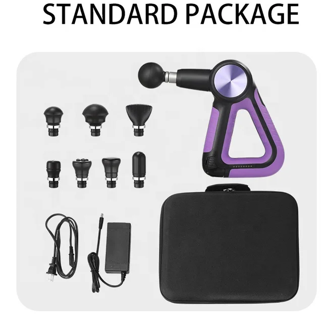 
2021 hot-sell Portable Handheld Massager 20 Speeds Vibration Massage Gun 