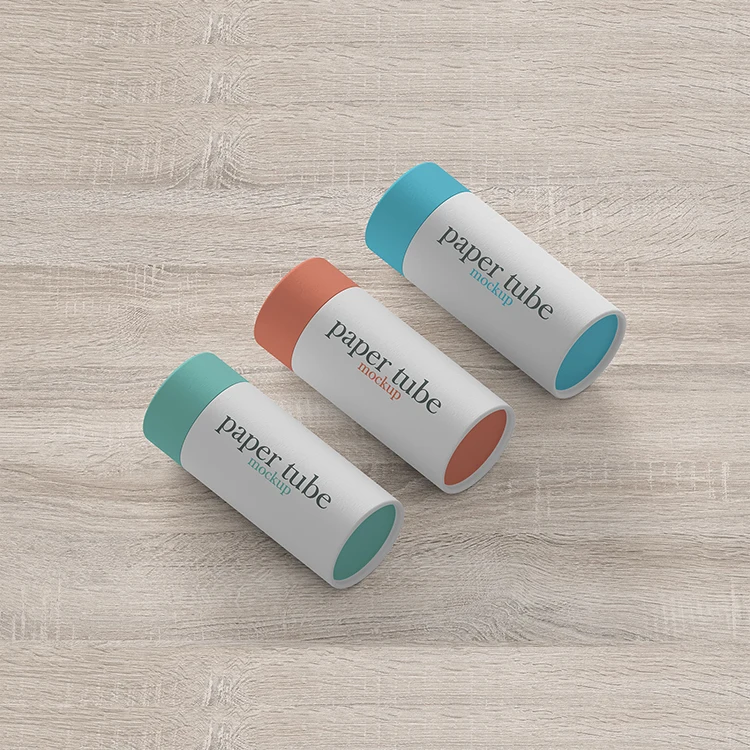 Переработанная картонная трубка Jemstone высшего класса, Упаковочная масляная Круглая Бумажная трубка с индивидуальным цветовым размером