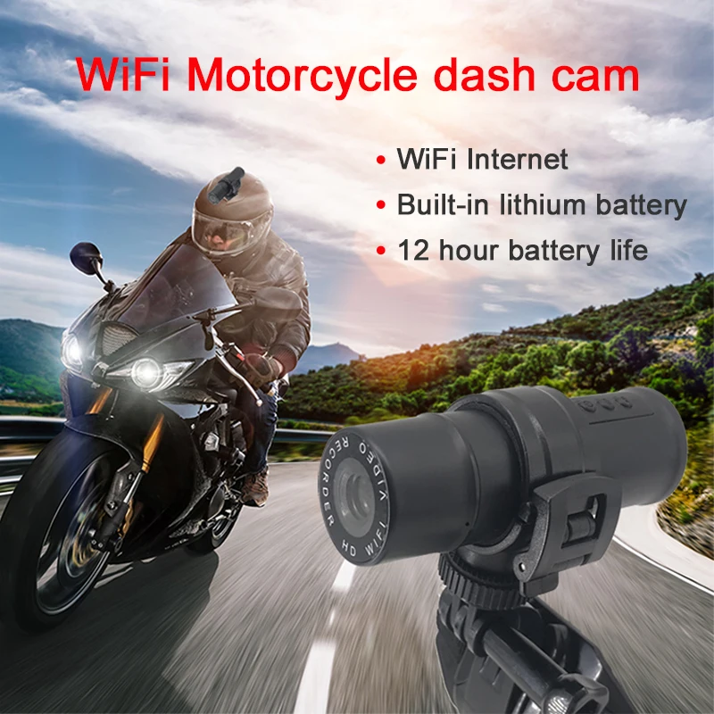 Wisarbor новейшая водонепроницаемая Спортивная камера DV HD 1080P wifi подключенная для альпинизма езды электрический WIFI мотоциклетный
