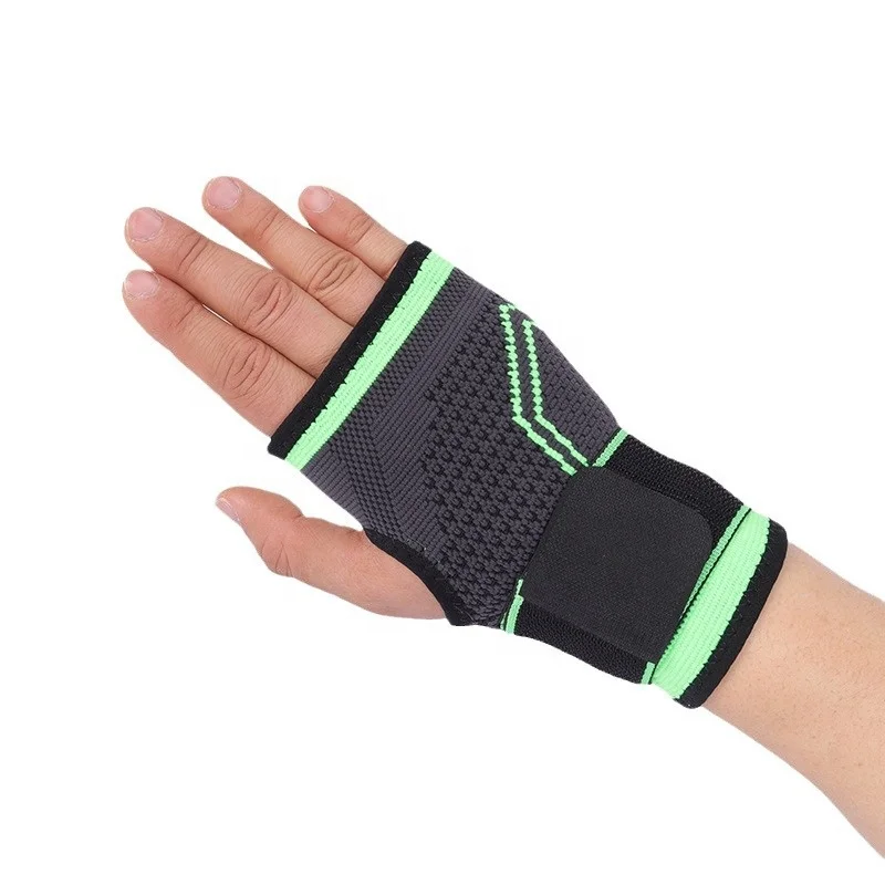 Sports Fitness Professional Unisex Nylon Breathable Compression Adjustable Adult Guard Wrist Support For Weightlifting