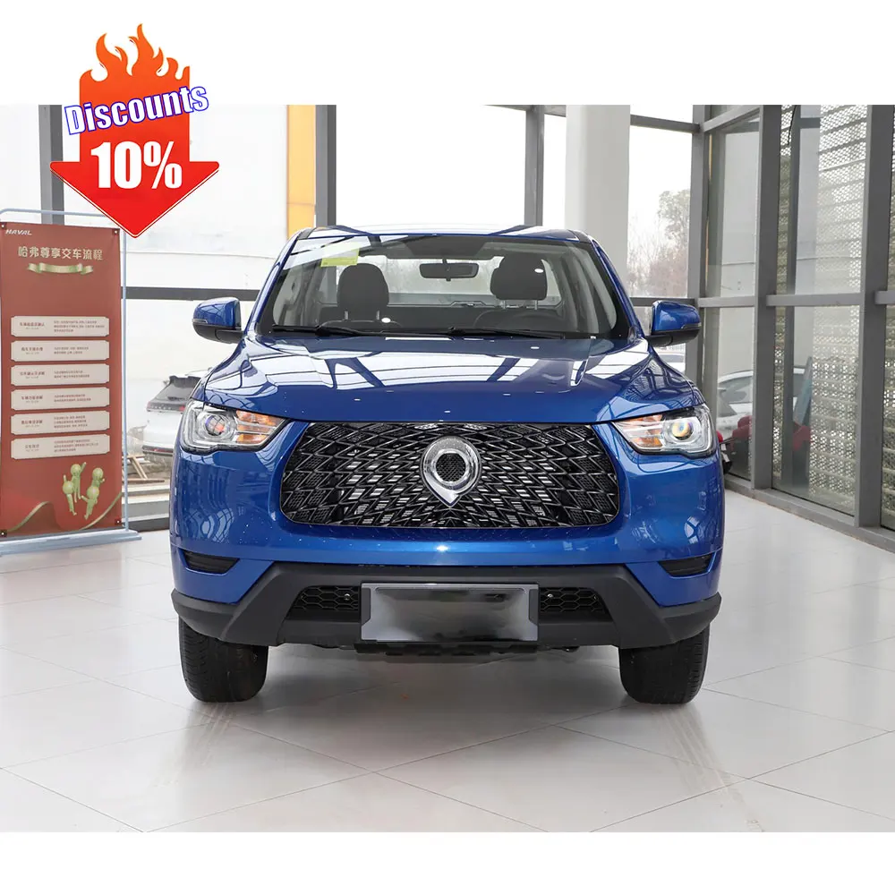 2024 GWM POER King Kong Shanhai Poer 4wd 2.0T 4x4 4wd gasoline petrol car Pickup Truck