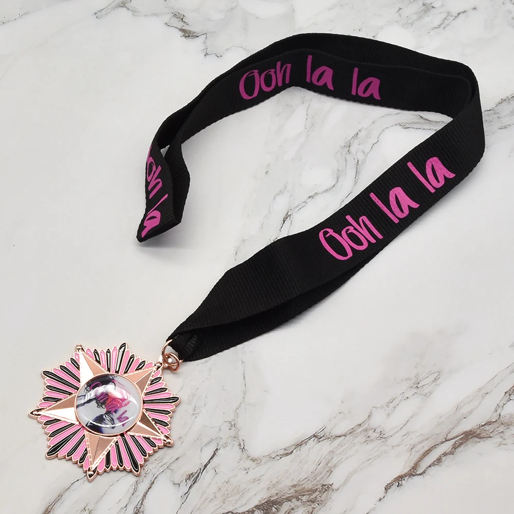 Manufacturer Wholesale Custom Race Taekwondo Zinc Alloy 3D Award Marathon Running Medal