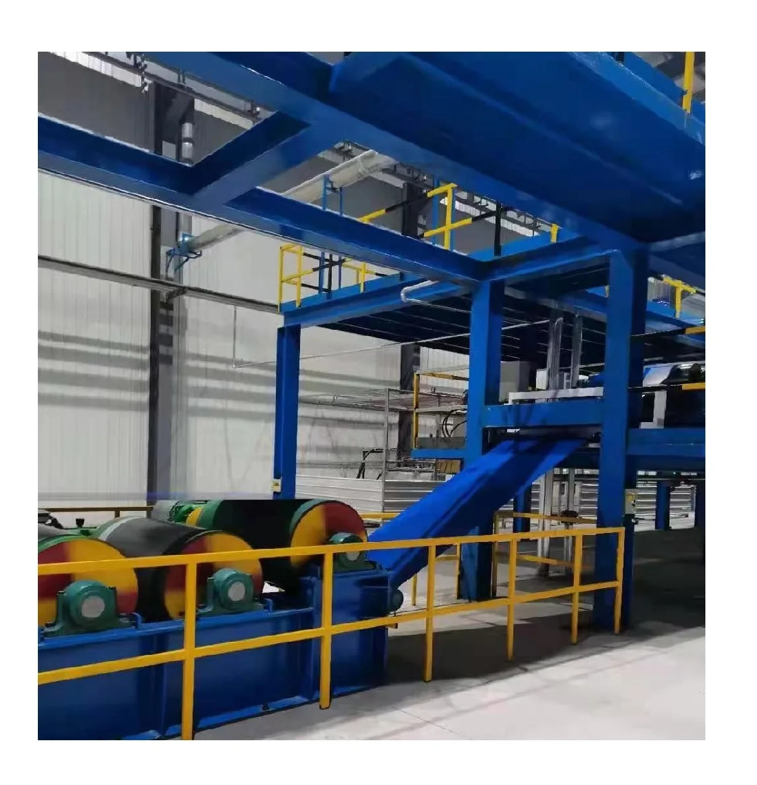 Sandwich Panel PPGI Production Machine Steel Coil Color Coating Line
