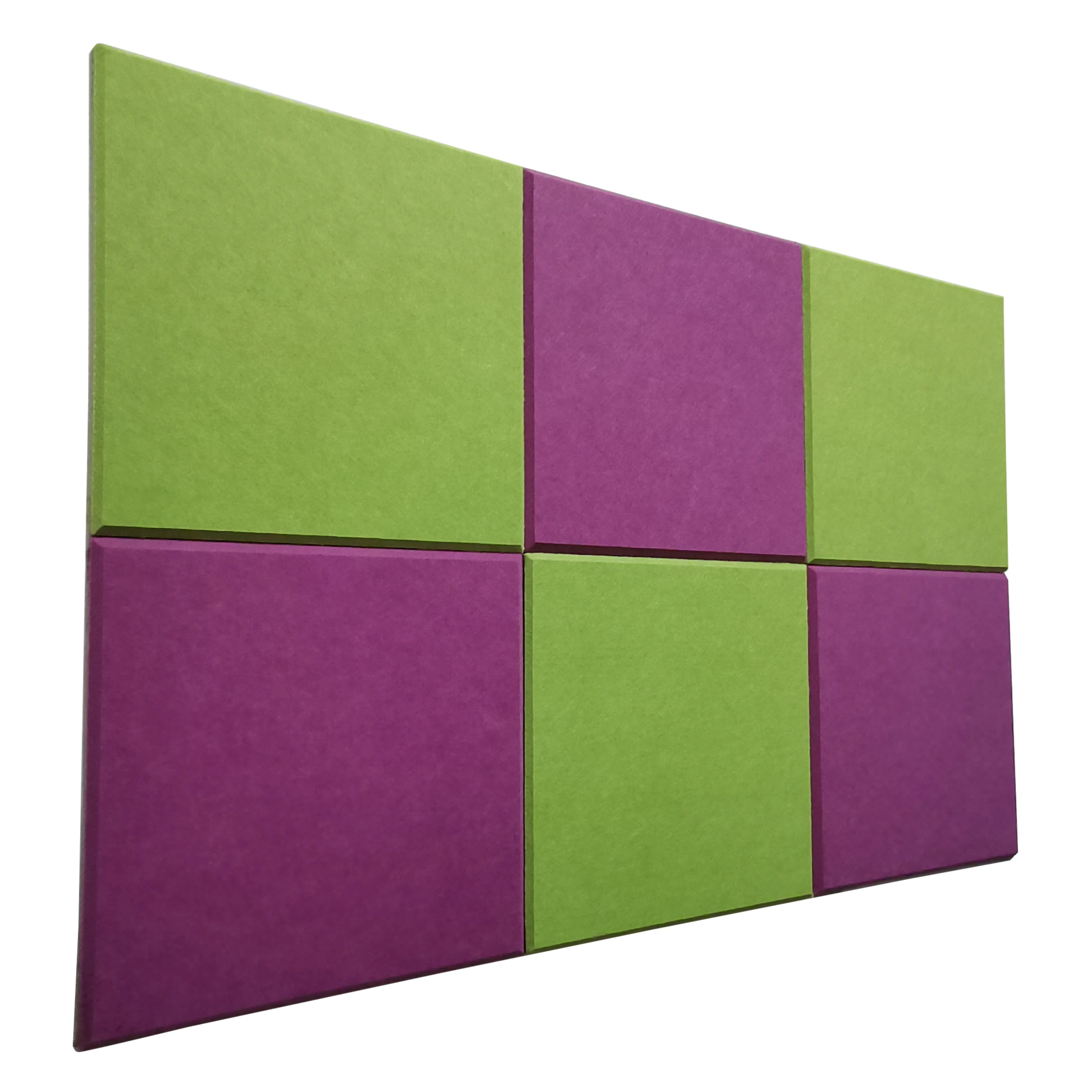 Hot Sale Fire Retardant High Density Soundproofing Polyester Fiber Sound-absorbing Board