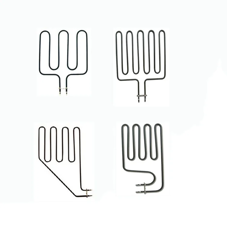 Sauna accessories 1kw 1.5kw 2kw 2.67kw 3kw sauna stove heating tube dry steam sauna heater straight electrical heating elements