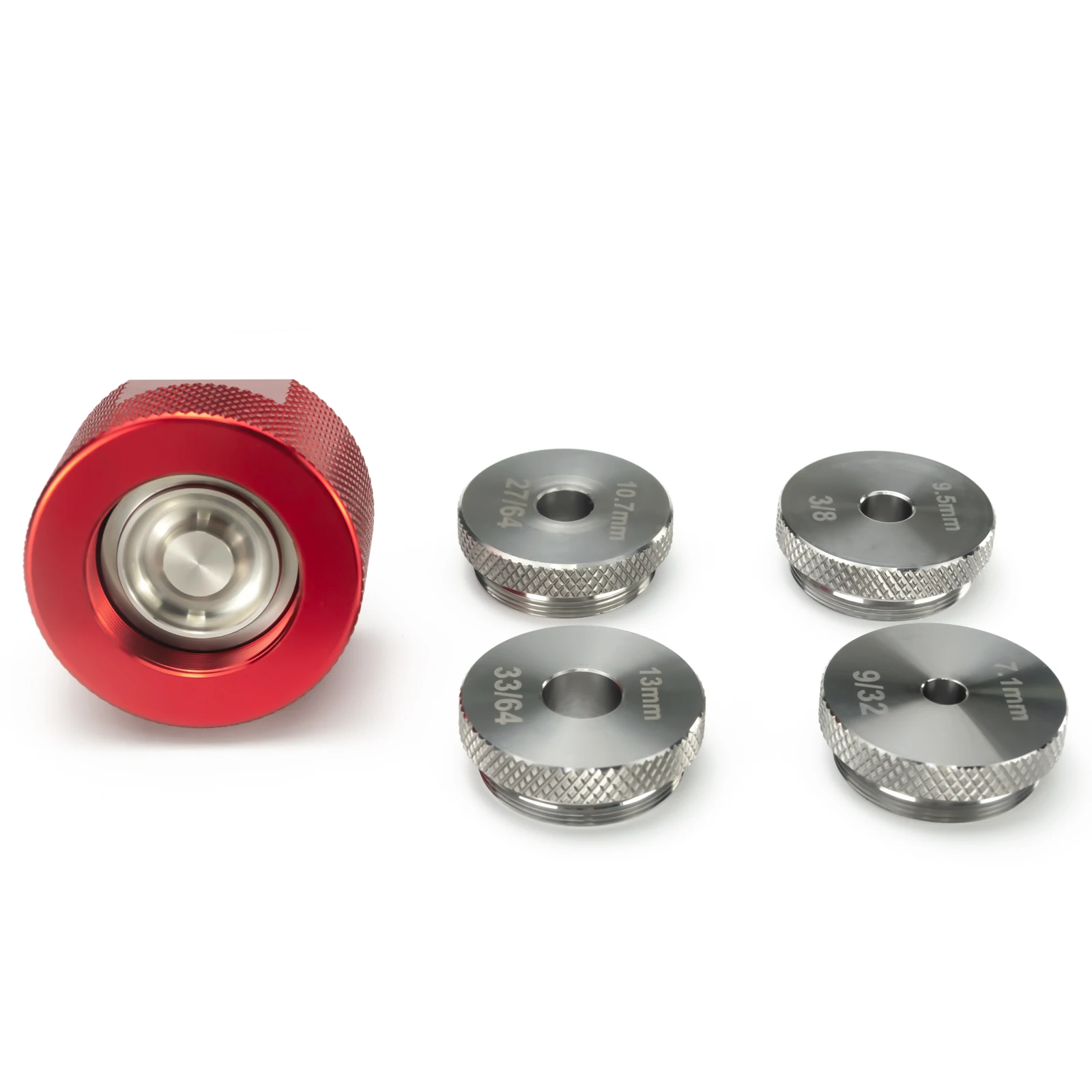 Baffles Cups Guide Drill Jig for Stainless Steel Tube 1.3'OD D cell K Cup 1.375x24 End Cap