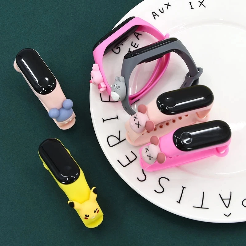 Cartoon LED Sports Clock watch wrist led kid watches For children infantils Kids Gif