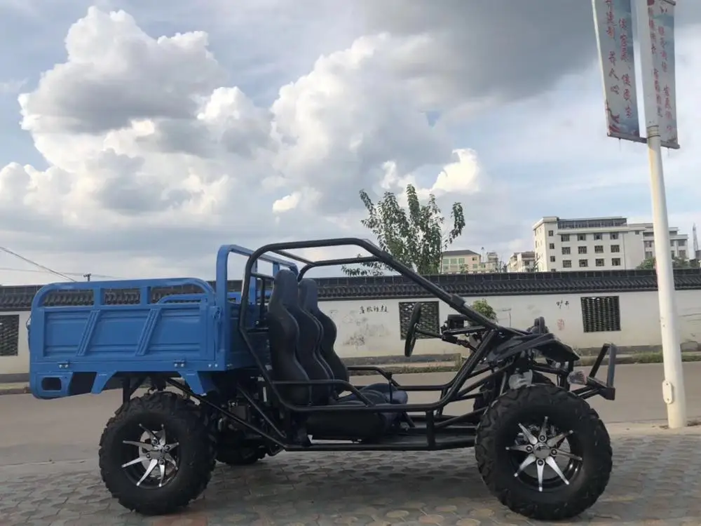 
2019 New Design Durable Off Road Farm 4x4 UTV With Rear Bucket 