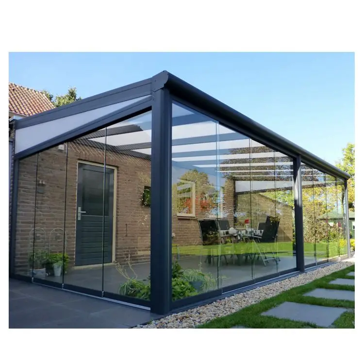 Алюминиевые очки для веранды, солнцезащитные очки для веранды, садовые очки на крыше, солнцезащитные очки для веранды