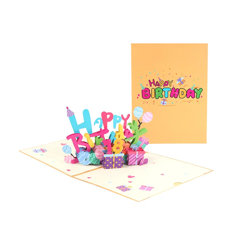 Upmarket display stand  18th  birthday	voice recording greeting cards for birthdayfor girls
