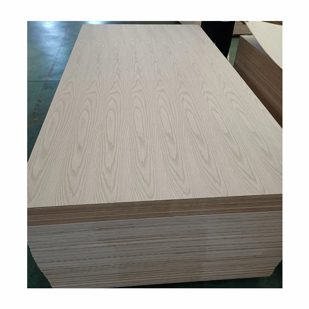 Oak/okoume/birch/EV teak/Maple/Pine Engineered or Natural Veneer Faced MDF Wood Sheets