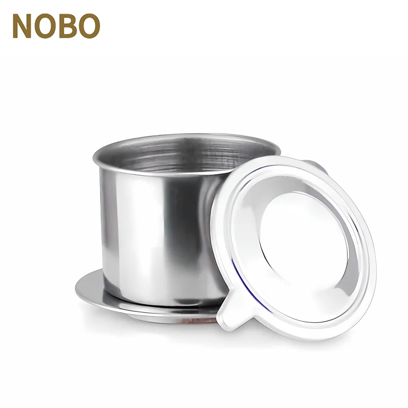 Hot Selling Mini Pour Over Hanging Stainless Steel Vietnam Drip Cold Coffee Brew