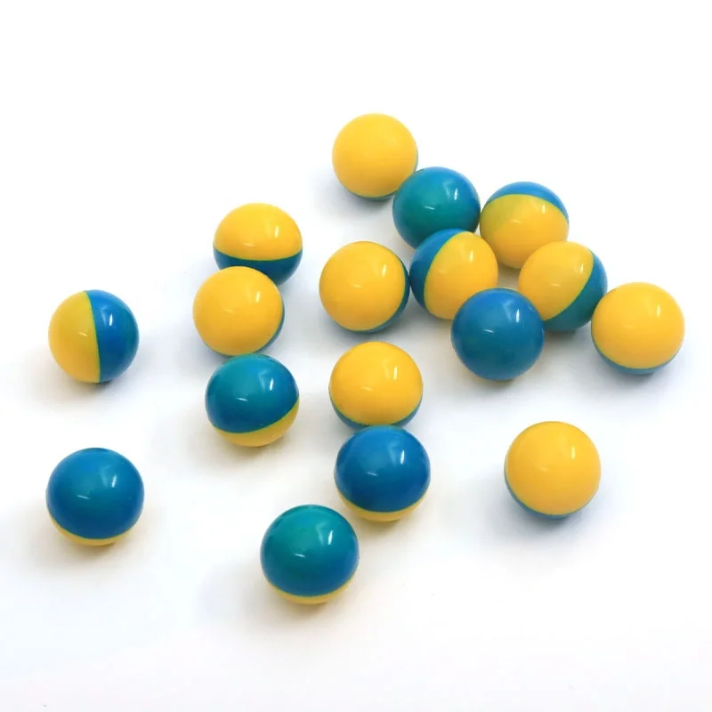 Китайская фабрика, оптовая продажа, OEM 0,68 калибр, многоцветный Пейнтбол для охоты, красящий мяч