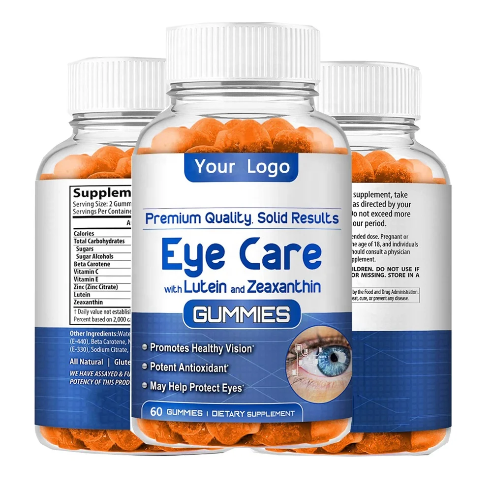 Пищевая добавка для ухода за глазами с витамином C и цинковым зеаксантин лютеиновый мастики для поддержки зрения