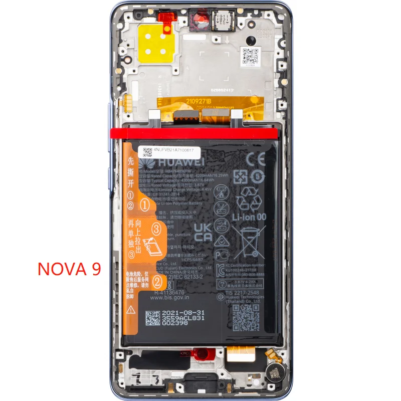 mobile phone battery For huawei NOVA 9/ NOVA 9 PRO /NOVA 9SE Rechargeable Batteries Lithium Battery