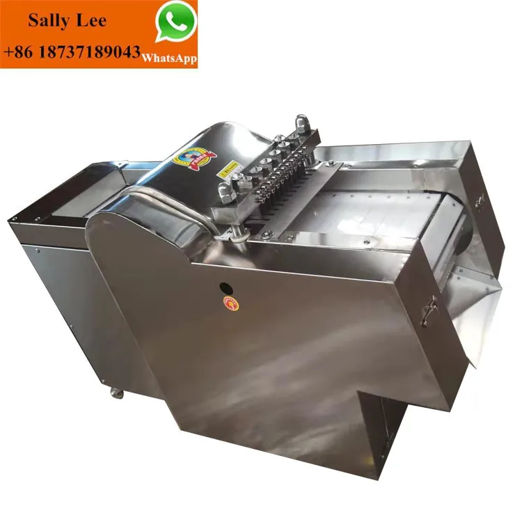 Meat Cuber Meat Dicer/Frozen Pork Cube Cutting Machine