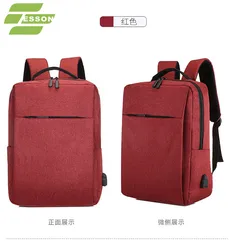Fashion Waterproof  USB Computer Bag Portable Laptop Inner Multi-functional Business Lightweight Travel Laptop Backpack