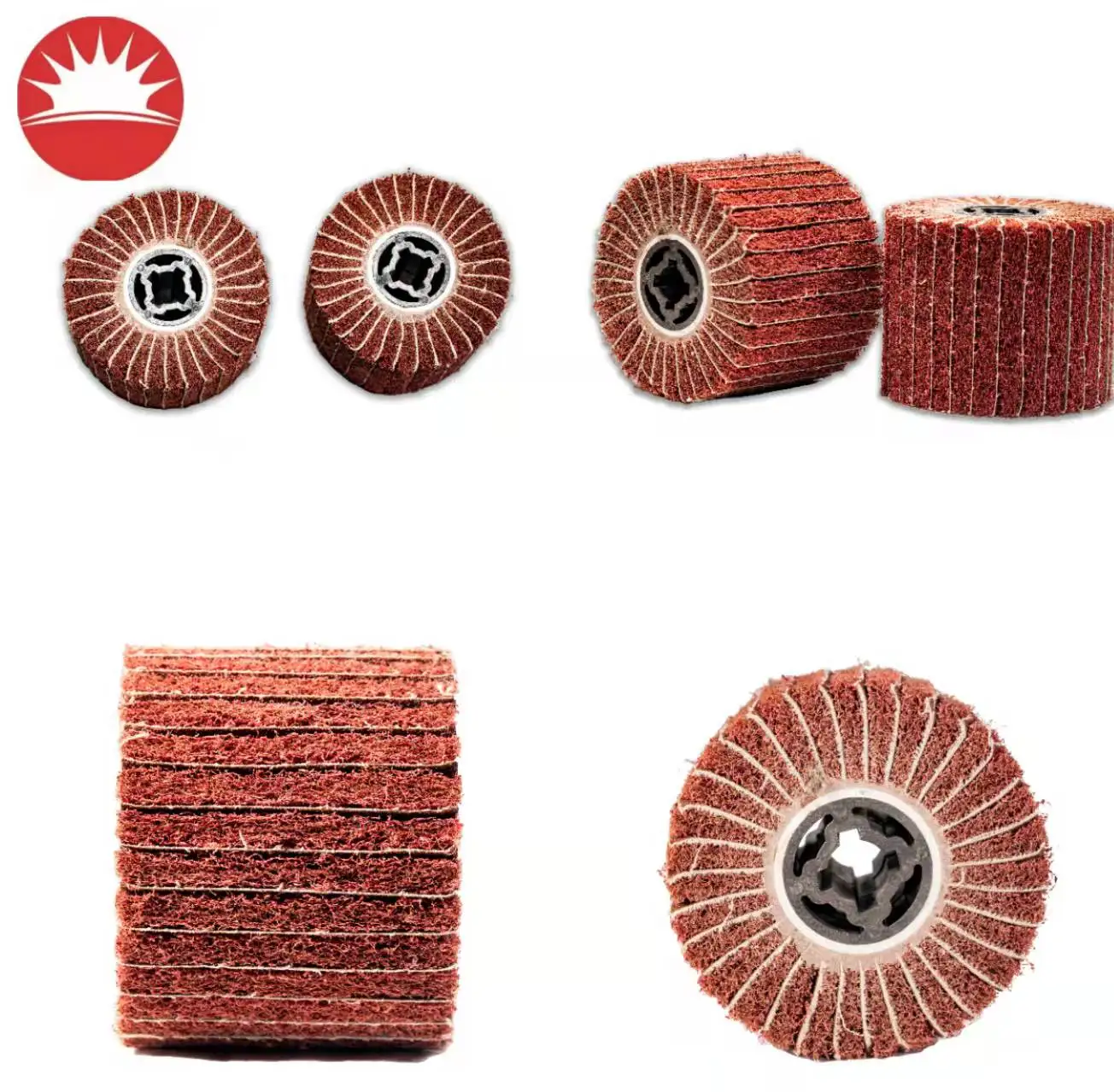 Non-woven Nylon Flap Wheel Polishing wheel Wire Drawing wheel