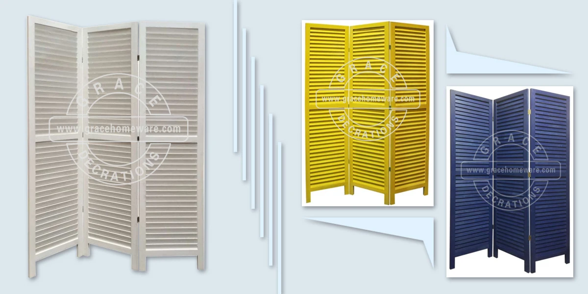 3 Panels Hall Divider Modern Screens Divider Wooden Partition For Living Room room divider wood