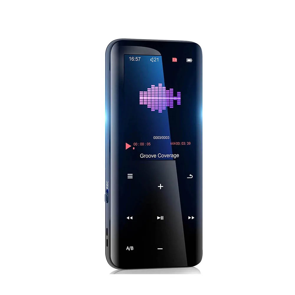 Aomago MB08 популярный портативный цифровой клип MP3 музыкальный плеер 32 Гб Hi-Fi звук без потерь с FM-радио и медиазаписывающим устройством
