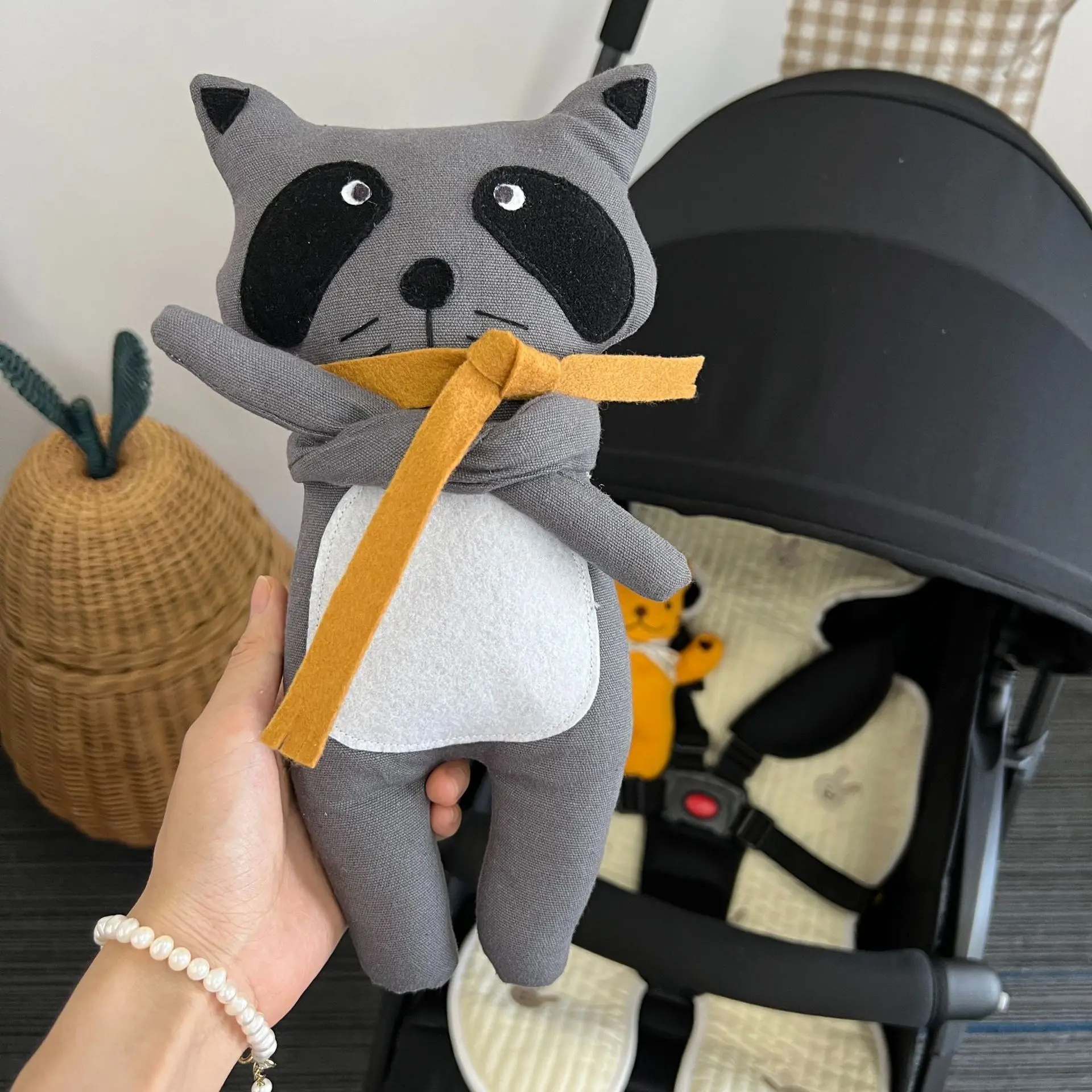 Custom Handmade cotton fabric Stuffed Bear doll stuffed Bear craft soft toys children gift home decoration birthday gift