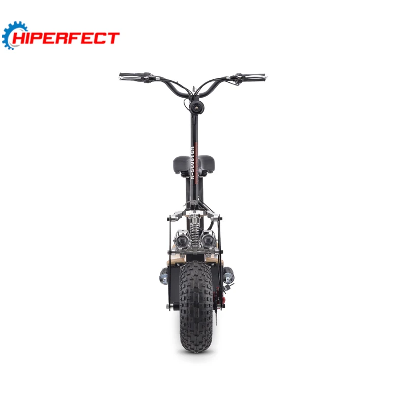 
1600w 48v brushless motor widewheel Fat Tyre Scooter Electric 
