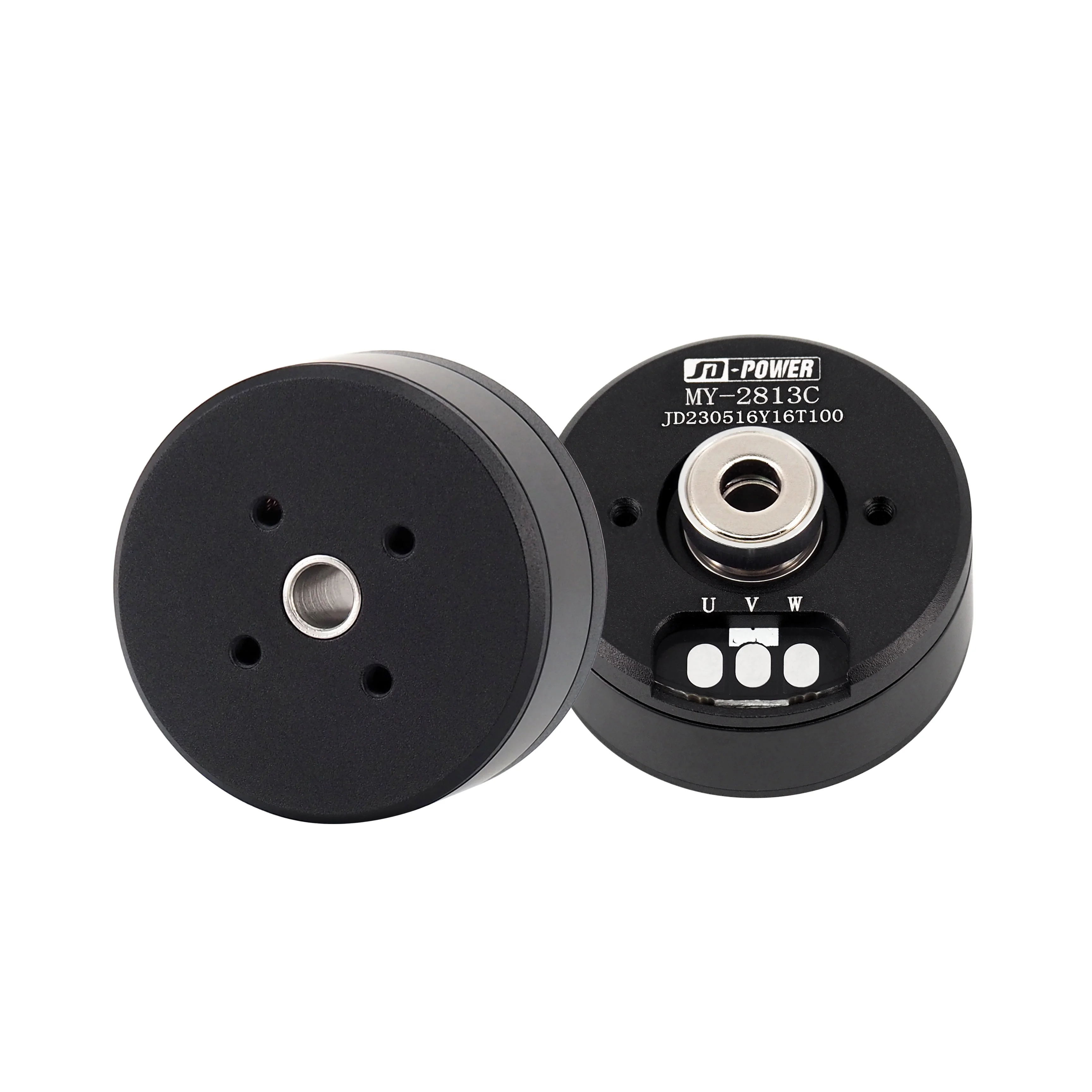 JD power high quality MY-2813C 2204 flat hollow shaft electric gimbal dc motor 12v 24v with encoder magnet for camera stabilizer