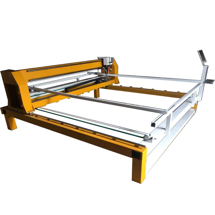 Автоматическая планшетная лоскутного шитья для производства небольшого машинного оборудования одеяло Одиночная игла пуховое одеяло