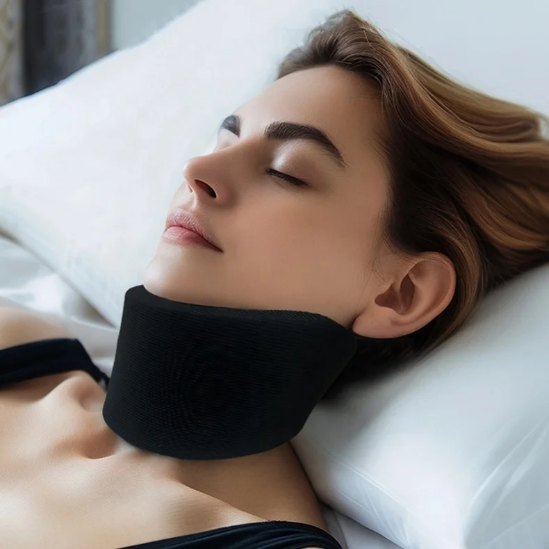 Custom Neck Support Brace Collar Adjustable Foam Cervicorrect Neck Brace For Sleeping